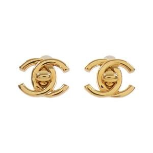 CHANEL Gold Earrings